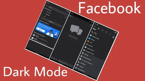 Cara aktifkan facebook dark mode