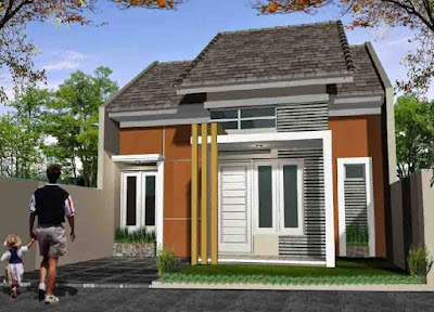 Desain rumah minimalis type 36 Rumah minimalis tampak depan