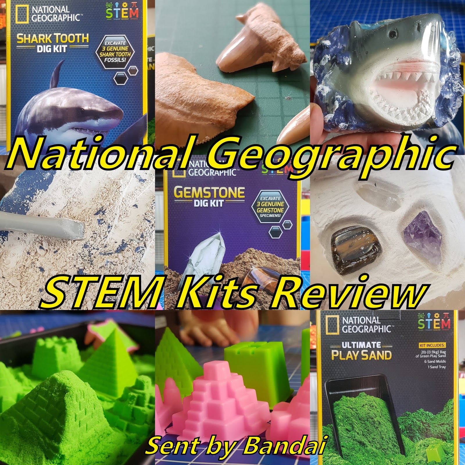 The Brick Castle: National Geographic STEM Dig Kits And Ultimate