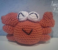 PATRON GRATIS CANGREJO AMIGURUMI 993