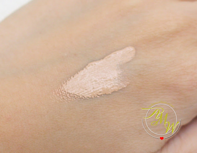 a swatch photo of Kanebo Luster Cream Foundation Review in Ochre D by Nikki Tiu of www.askmewhats.com