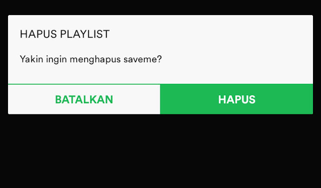 Cara Menghapus Playlist di Spotify