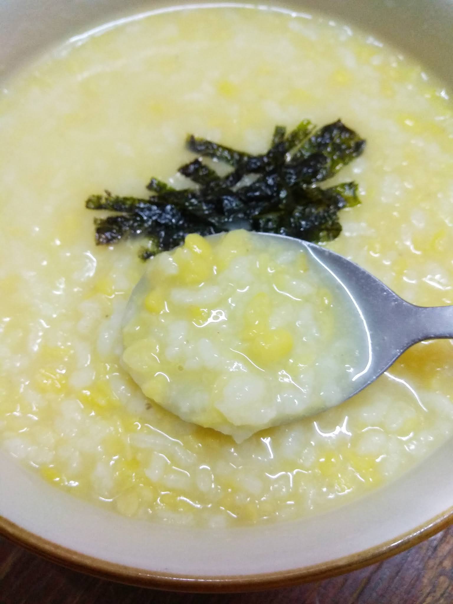 Elinluv's Tidbits Corner Nokdujuk /Korean Mung Bean Porridge