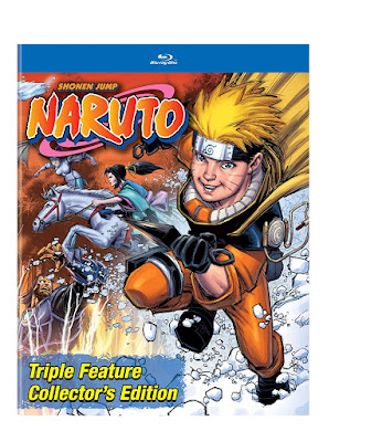 Naruto Triple Feature Collectors Edition Bluray Standard