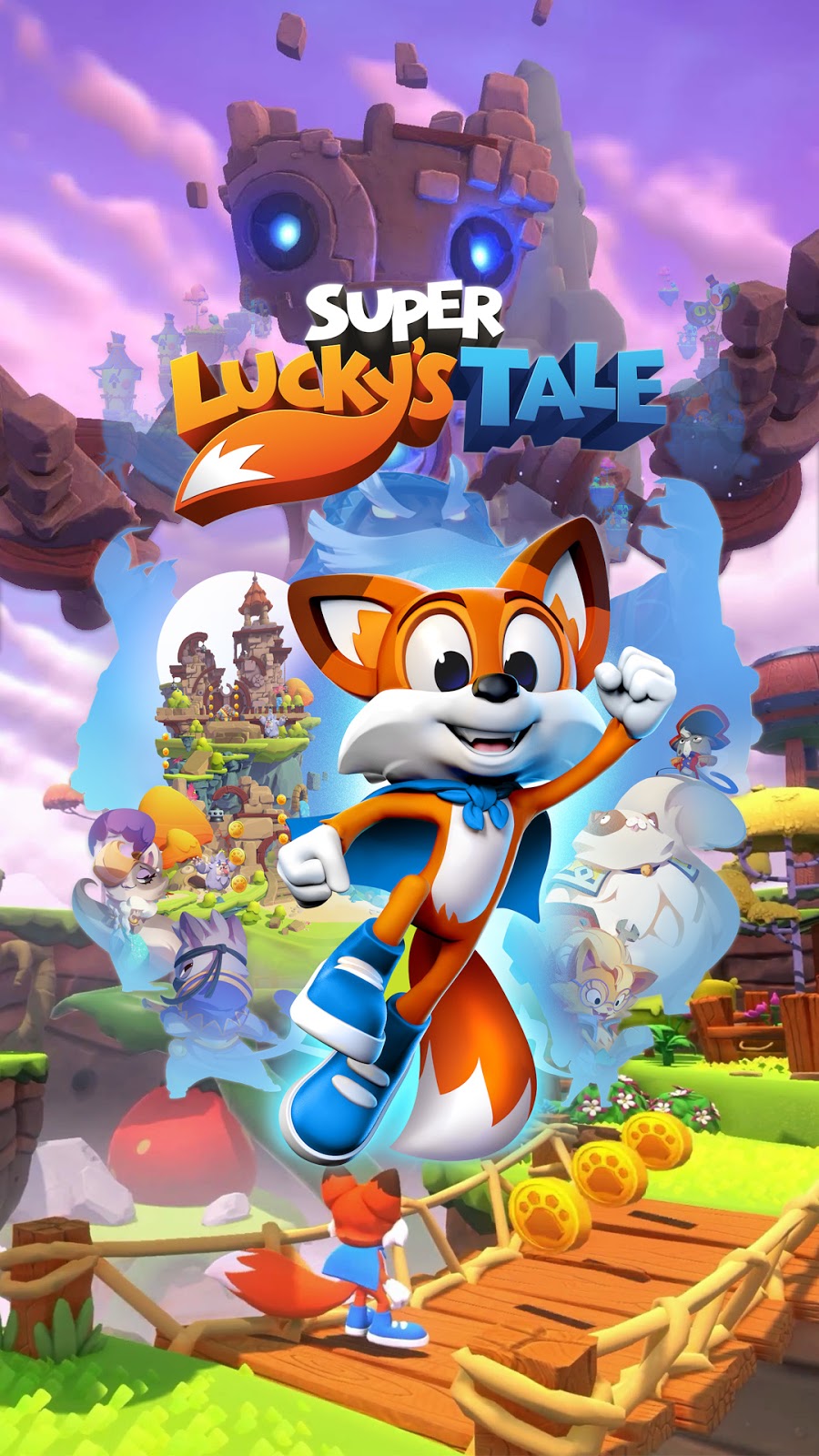 New lucky tale. Super Lucky s Tale. Super Lucky's Tale VR. Супер аркада. New super Lucky Tale.