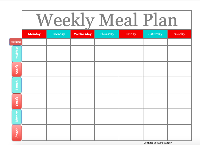 GET MY WEEKLY MEAL PLANNING PDF FILE HERE TO HELP YOU STAY ORGANIZED!