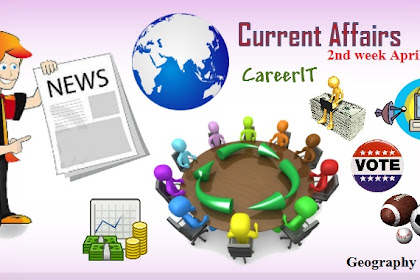 Current Affairs, 2nd week of April 2017