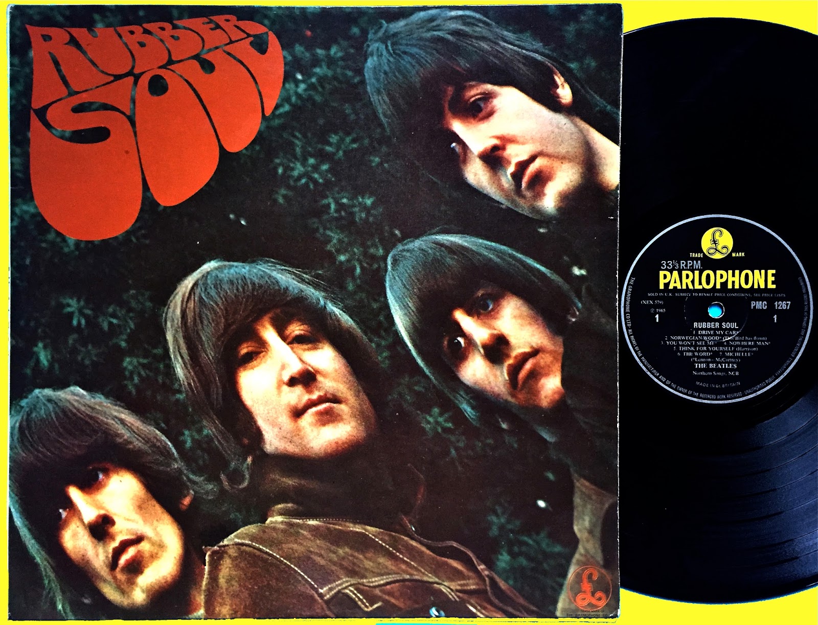 UN DIA EN LA VIDA DE LOS BEATLES Rubber Soul el sexto álbum de los