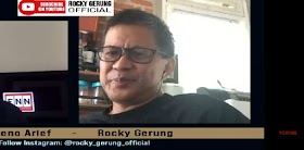 Rocky Gerung: Cara Presiden Jokowi Menghina Demokrasi Adalah Dengan Memamerkan Borgol