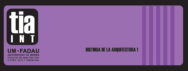 HISTORIA DE LA ARQUITECTURA I T.N.