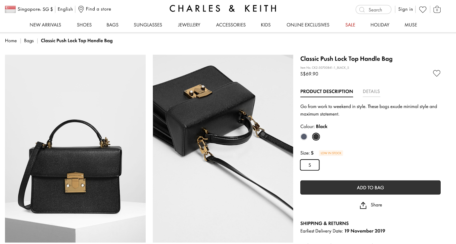 Opinions on Charles and Keith bags? : r/handbags