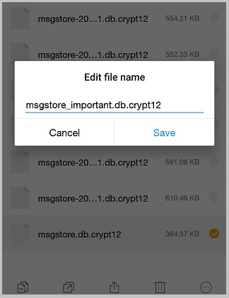 deleted recover whatsapp backup messages without db file