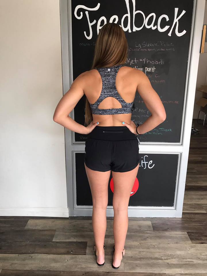 lululemon pace perfect bra