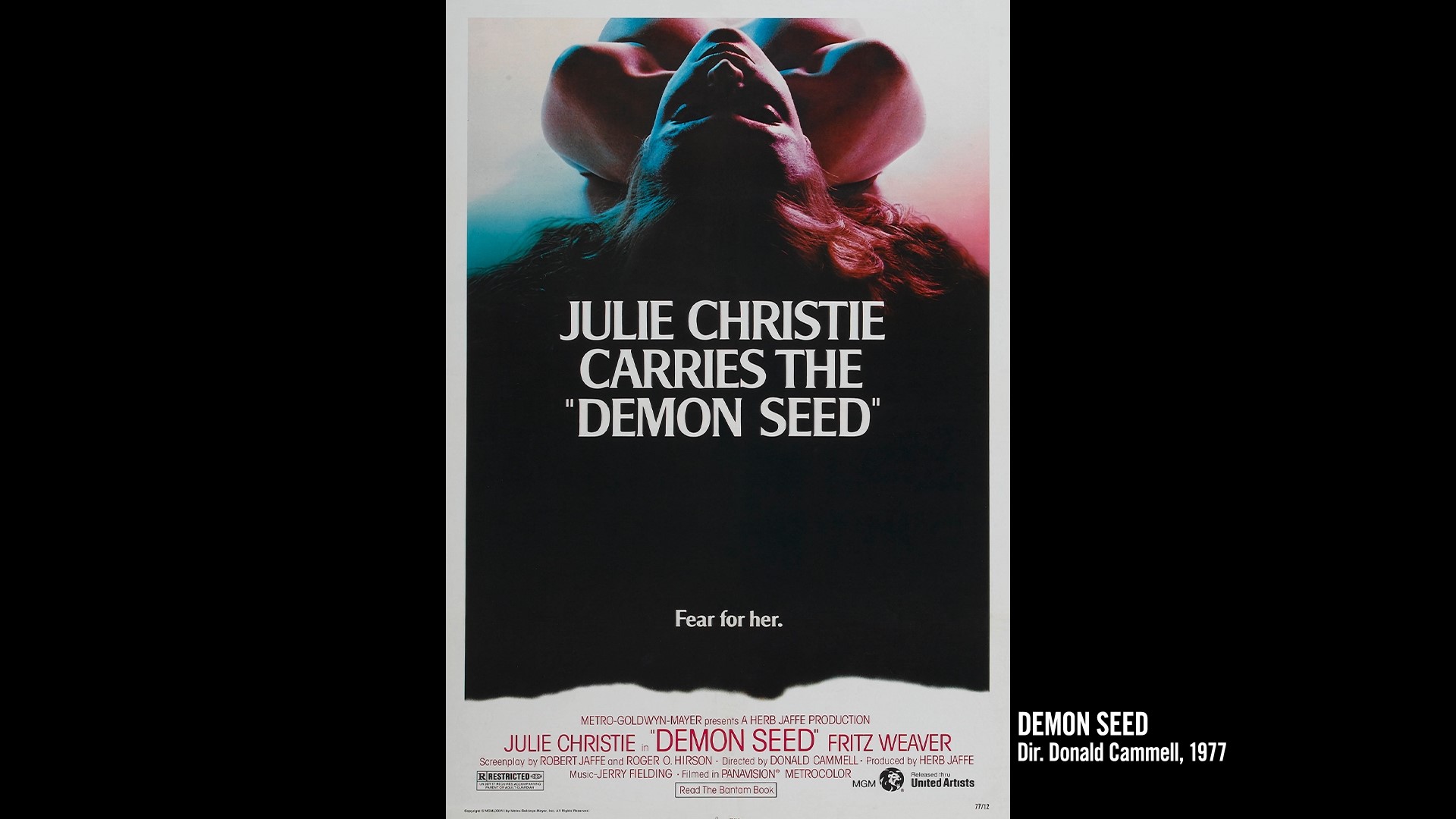 Потомство демона (Demon Seed), 1977. Pulse 1988 poster.