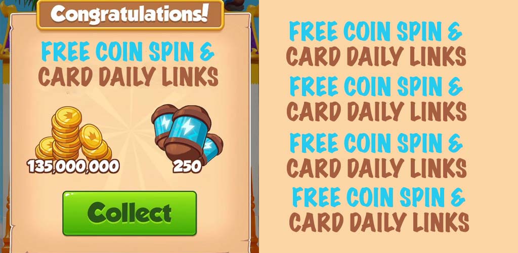 Links To Free Spins On Coin Master
