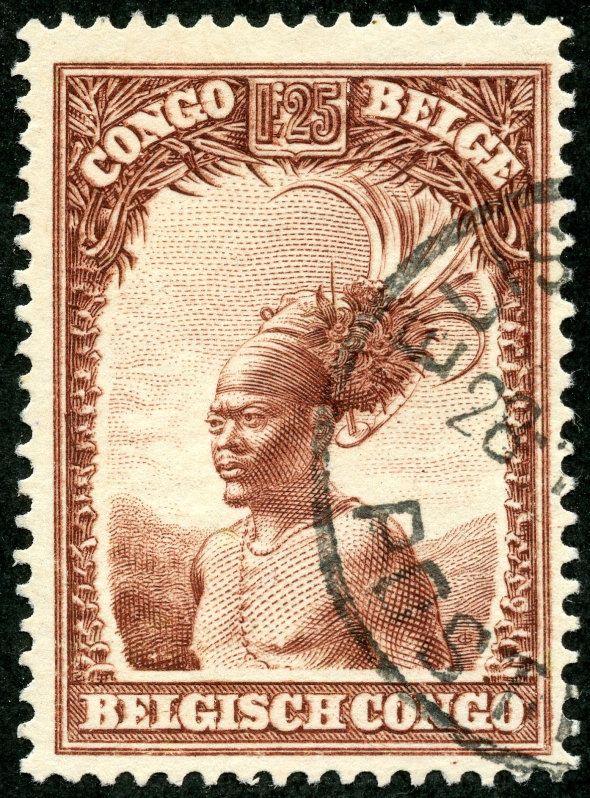 Big Blue 18401940 Belgian Congo Stamps Part II A closer look