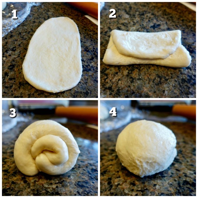 Japanese Hokkaido Milk Bread shaping instructions