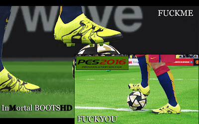 PES 2016 InMortal Boots HD MOD + Update v1.1 Gloves HD