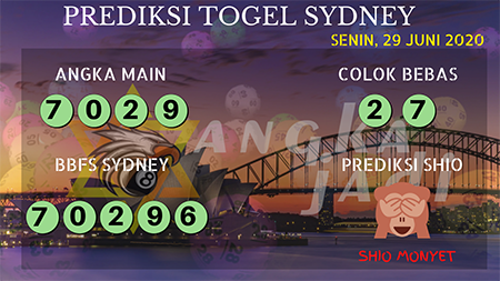 Prediksi Angka Jadi Sydney Senin