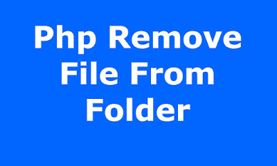 php delete file