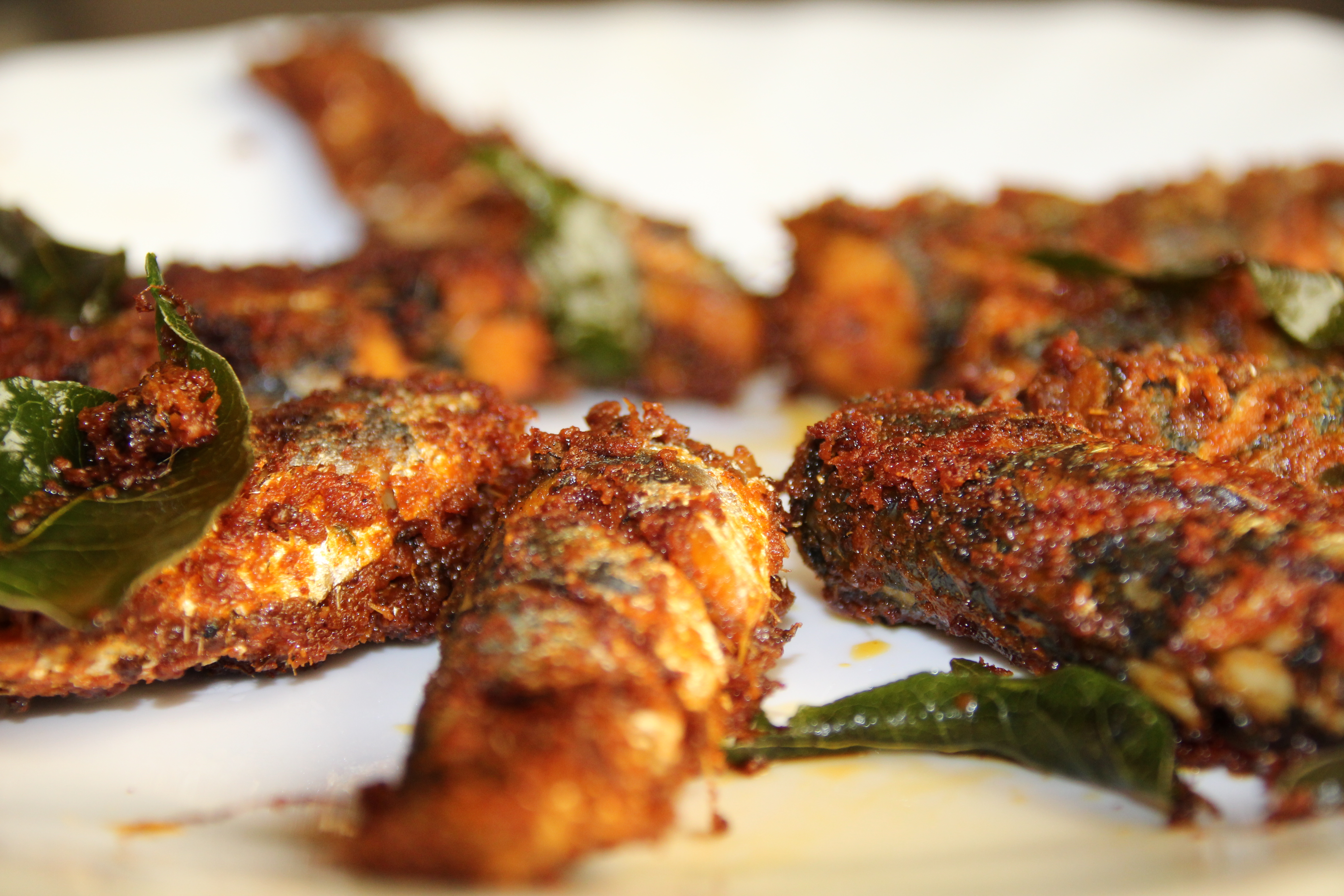 Sardines Fry Kerala Style/ Recipe For Kerala Mathi Fry