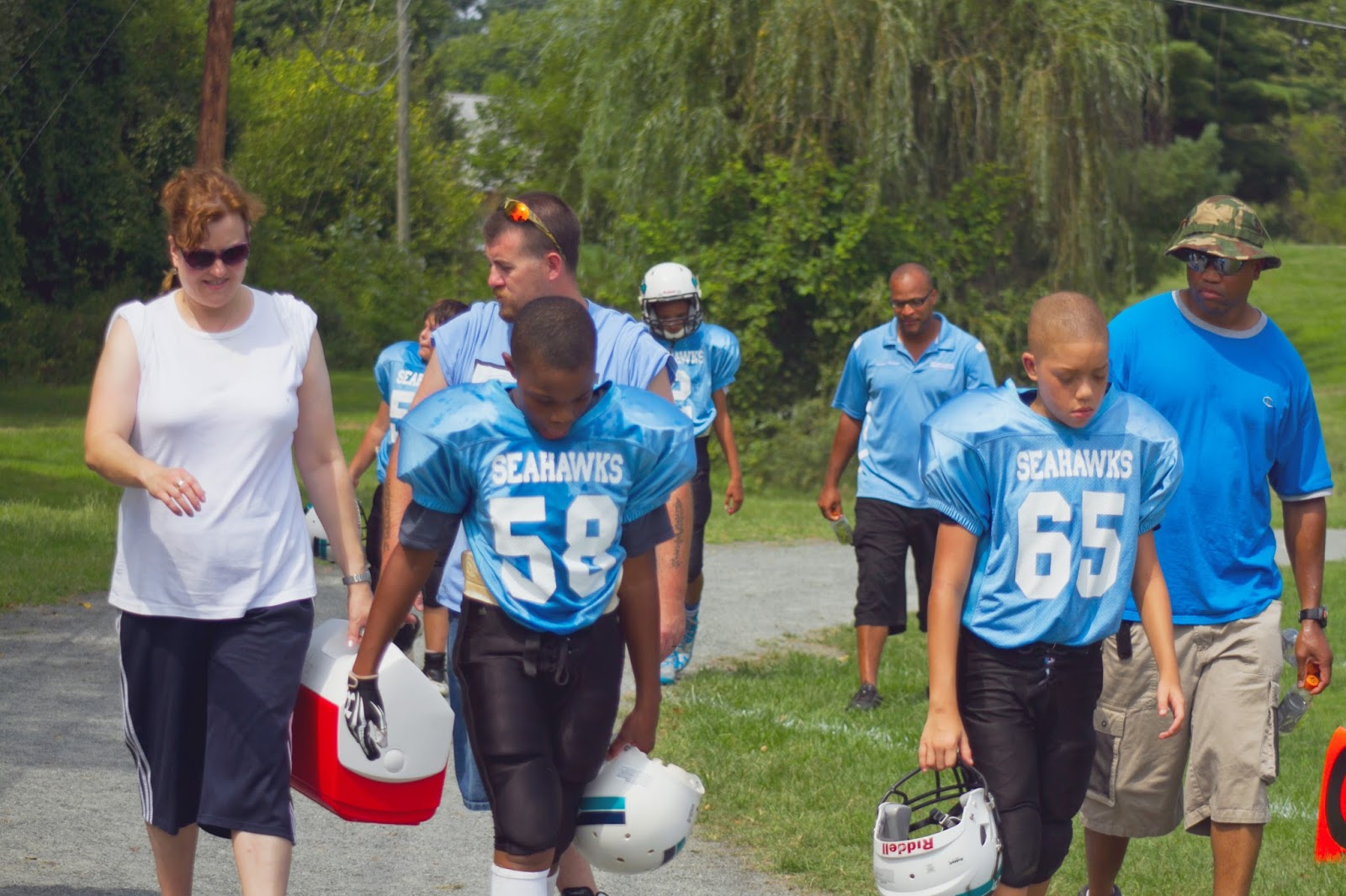 Karen Hunt Photography Fauquier Youth Football / Seahawks vs. Falcons