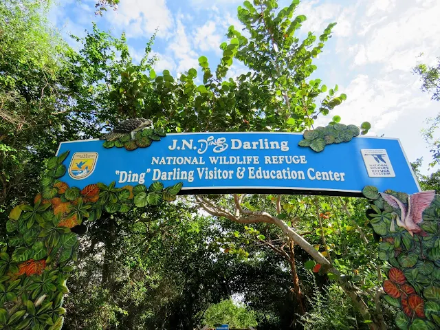 J.N. "Ding" Darling National Wildlife Refuge sign