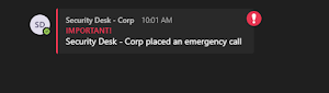 What do Teams Emergency Call Notifications Look Like?