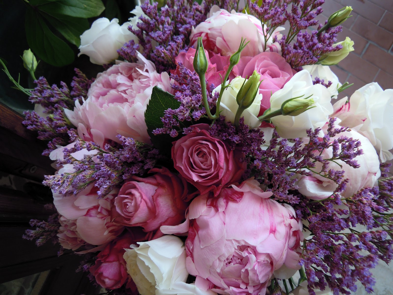 pensieri e peonie: Bouquet in rosa......