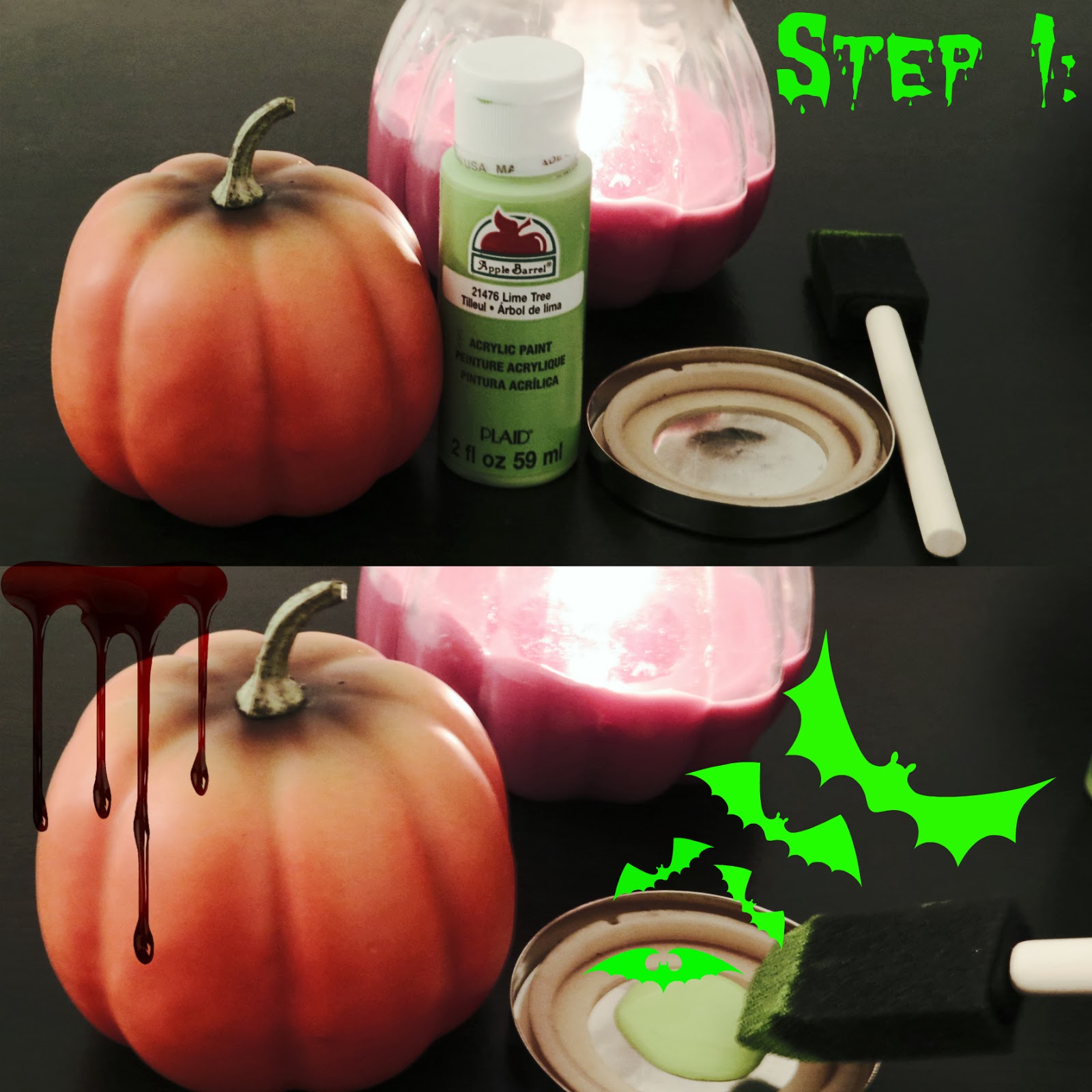 DIY Halloween/Fall Pumpkin Decor | The Limegreen Flamingo