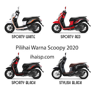 Honda Scoopy 2020: Fitur, Harga, Spesifikasi dan 8 Pilihan ...