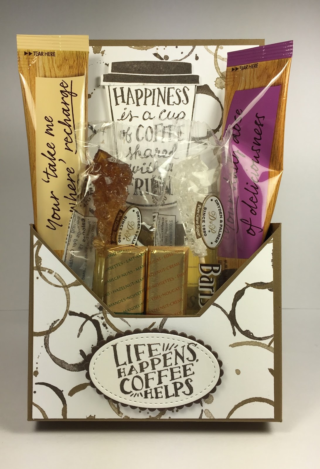 Pink Ink Stamper Coffee Table Gifts for Stamp Club