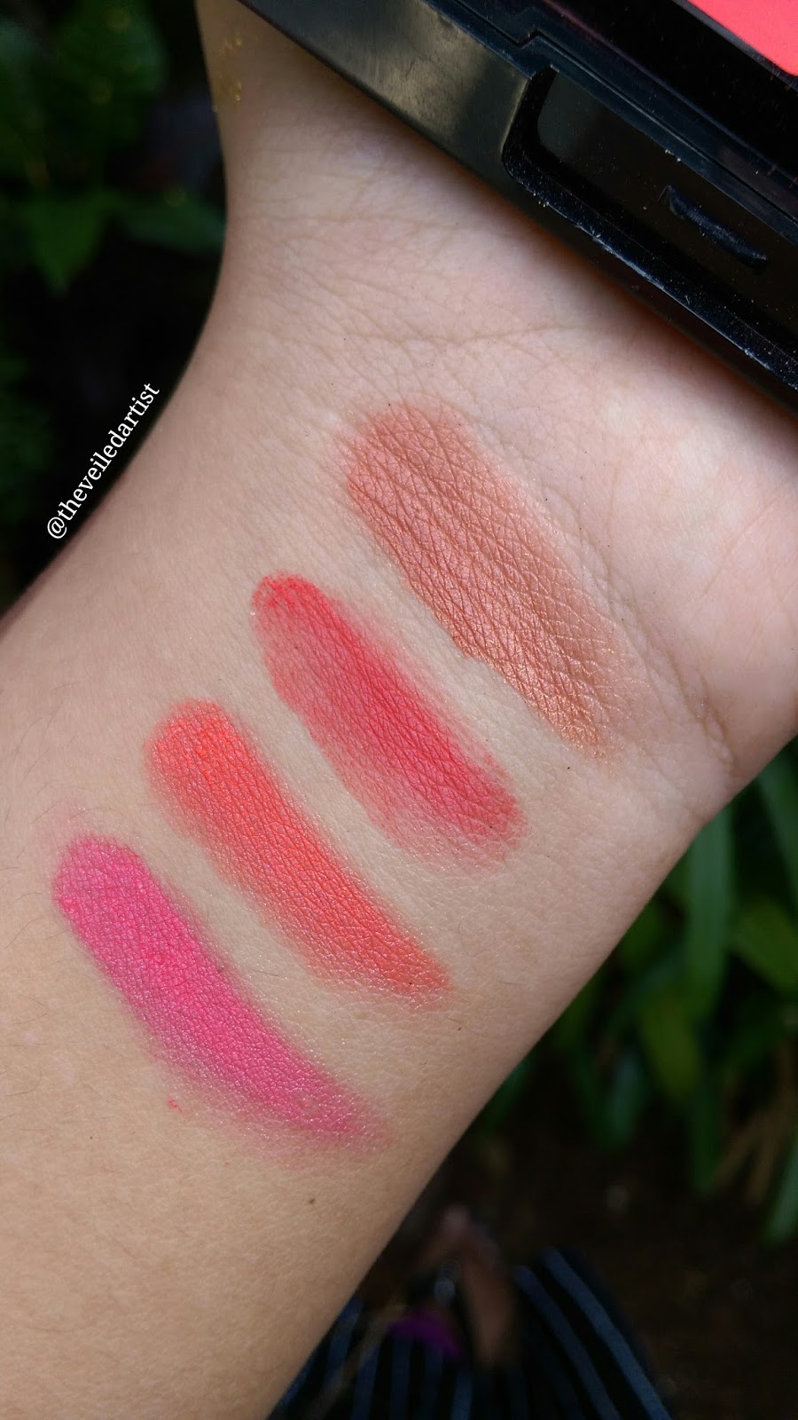 City Color Cosmetics Intense Blush Quad Collection 2 Review and