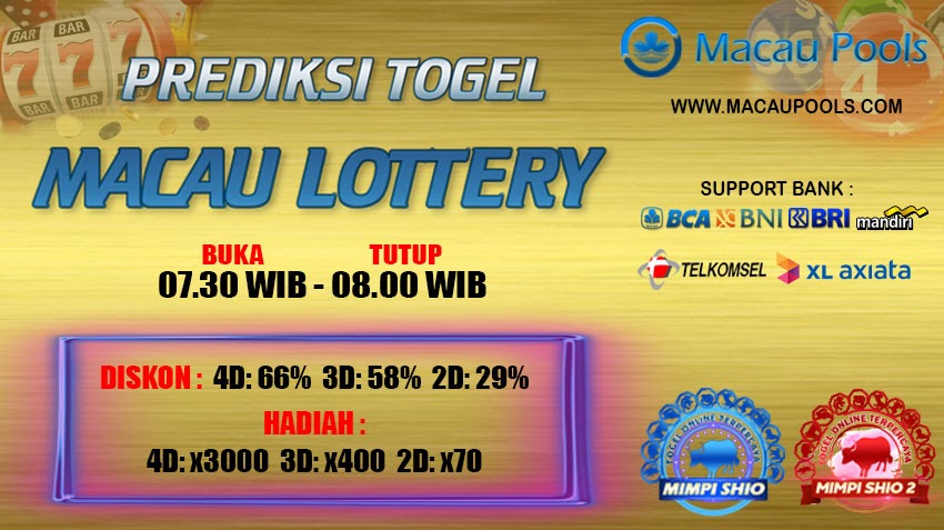 Prediksi Togel Macau Lottery Mcl Kamis 01 April 2021