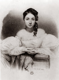 Juliette Drouet by Alphonse-Léon Noël, 1832