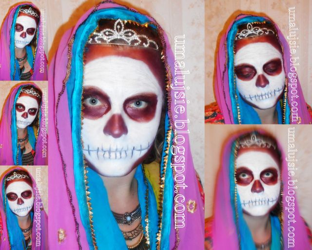 Halloween makeup: SANTA MUERTE