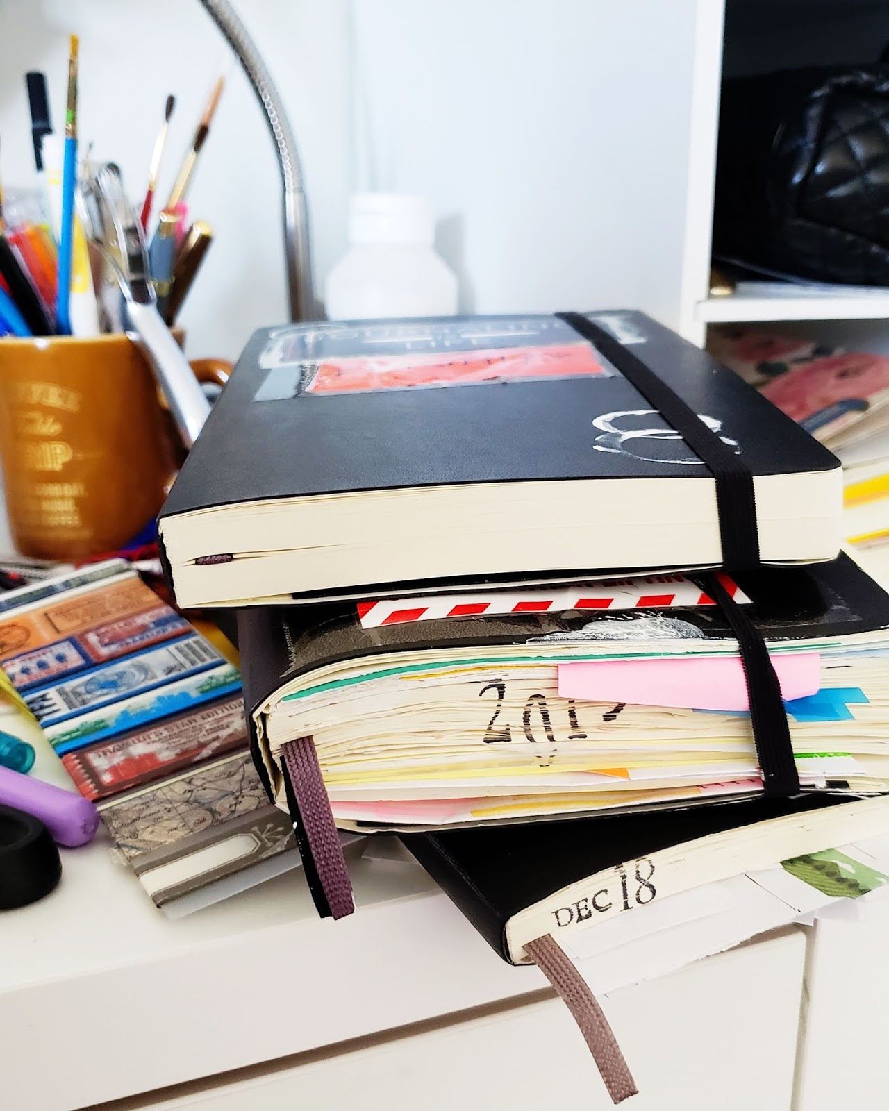 Snippets Of My Moleskine Journals / Seaweed Kisses