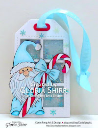 Featured Shaker Tag/Ornament winner at Scrapping4FunChallenge Blog