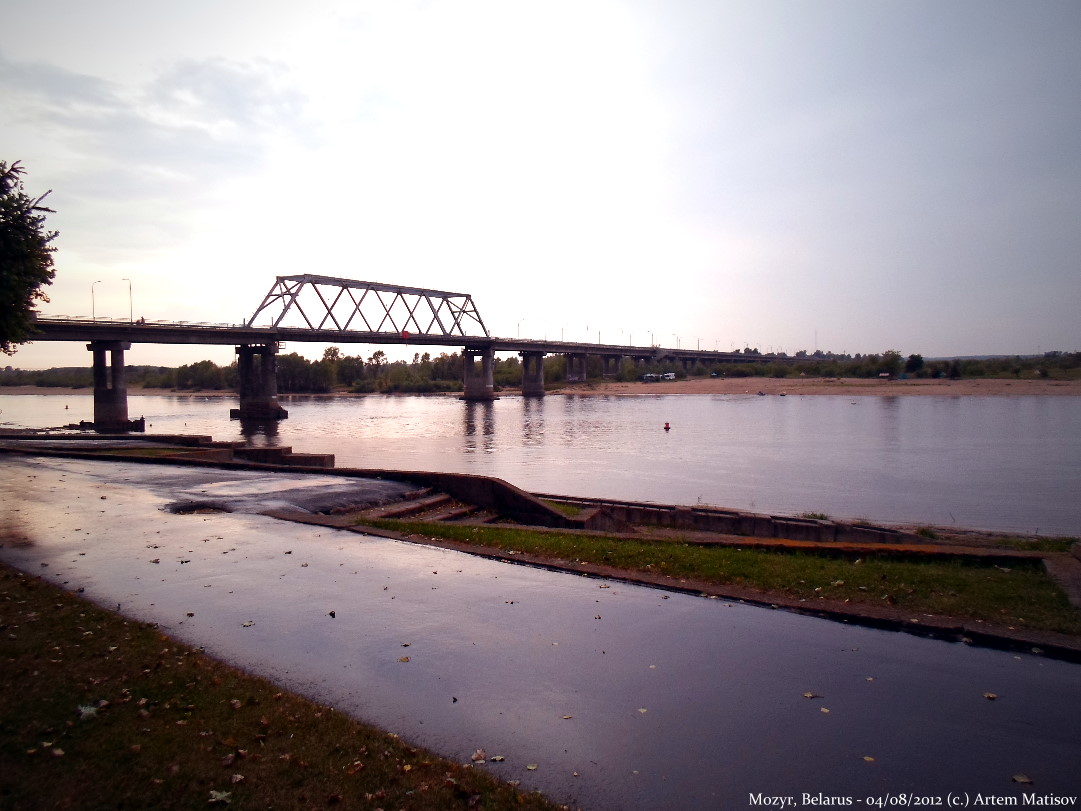 Набережная в мозыре