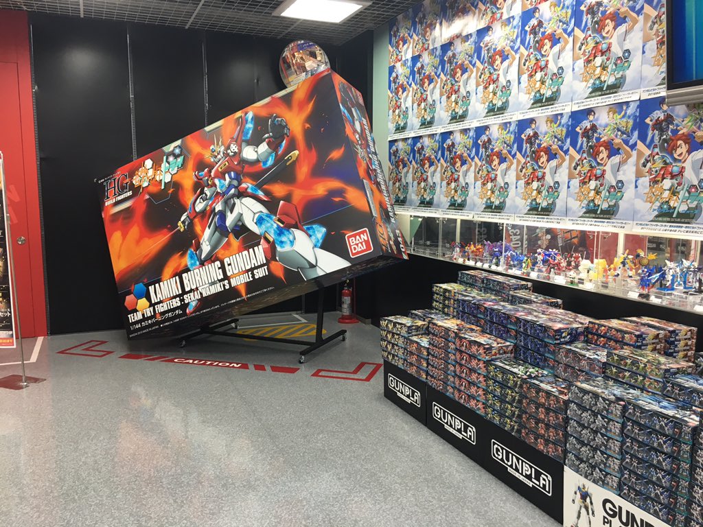 GUNDAM GUY Yamada Denki [Japanese Gundam Supermarket] Uses Huge