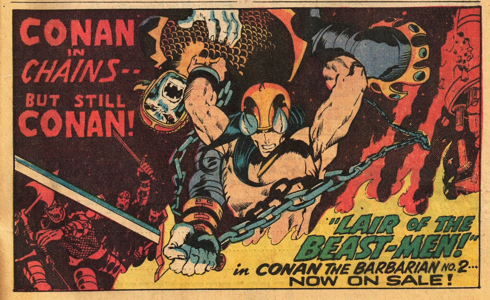 Cap'n's Comics Conan In Chainsby Barry Smith