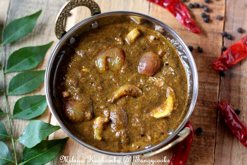 CONCOCTIONS OF A COOKAHOLIC !!!: Milagu Kuzhambu / Pepper Kuzhambu
