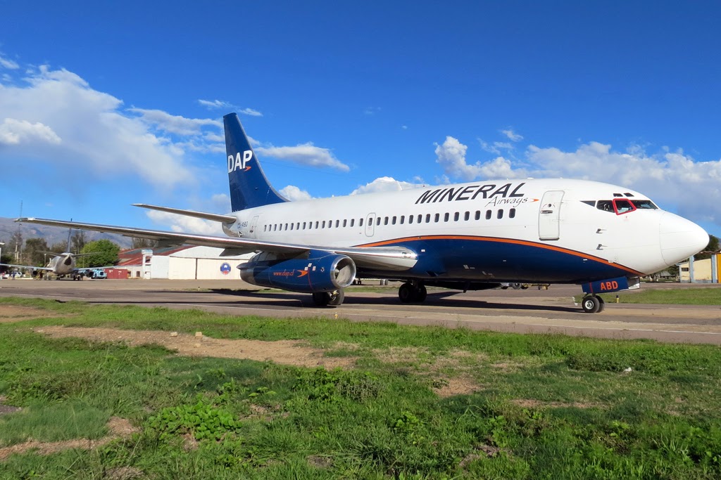 Flyingphotos Magazine News AEROVIAS DAP MINERAL AIRWAYS B737 2Q3 