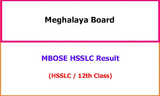 Meghalaya HSSLC 12th Class Exam Result 2021 Meghalaya HSSLC 12th Class Exam Result 2021