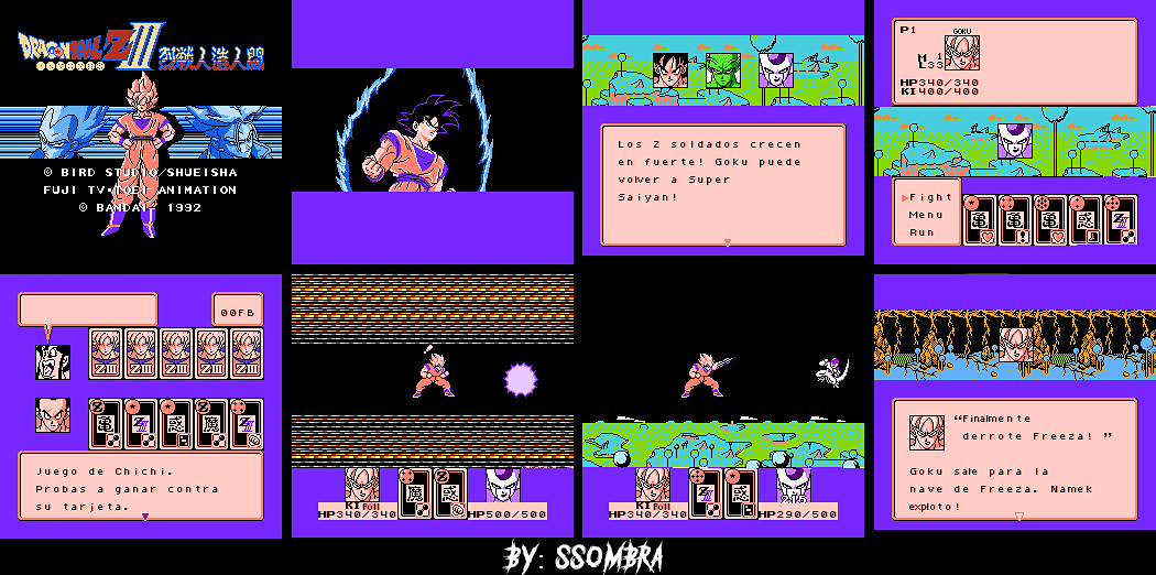 Dragon Ball Z III Ressen Jinzou Ningen [NES][ESPAÑOL][GD