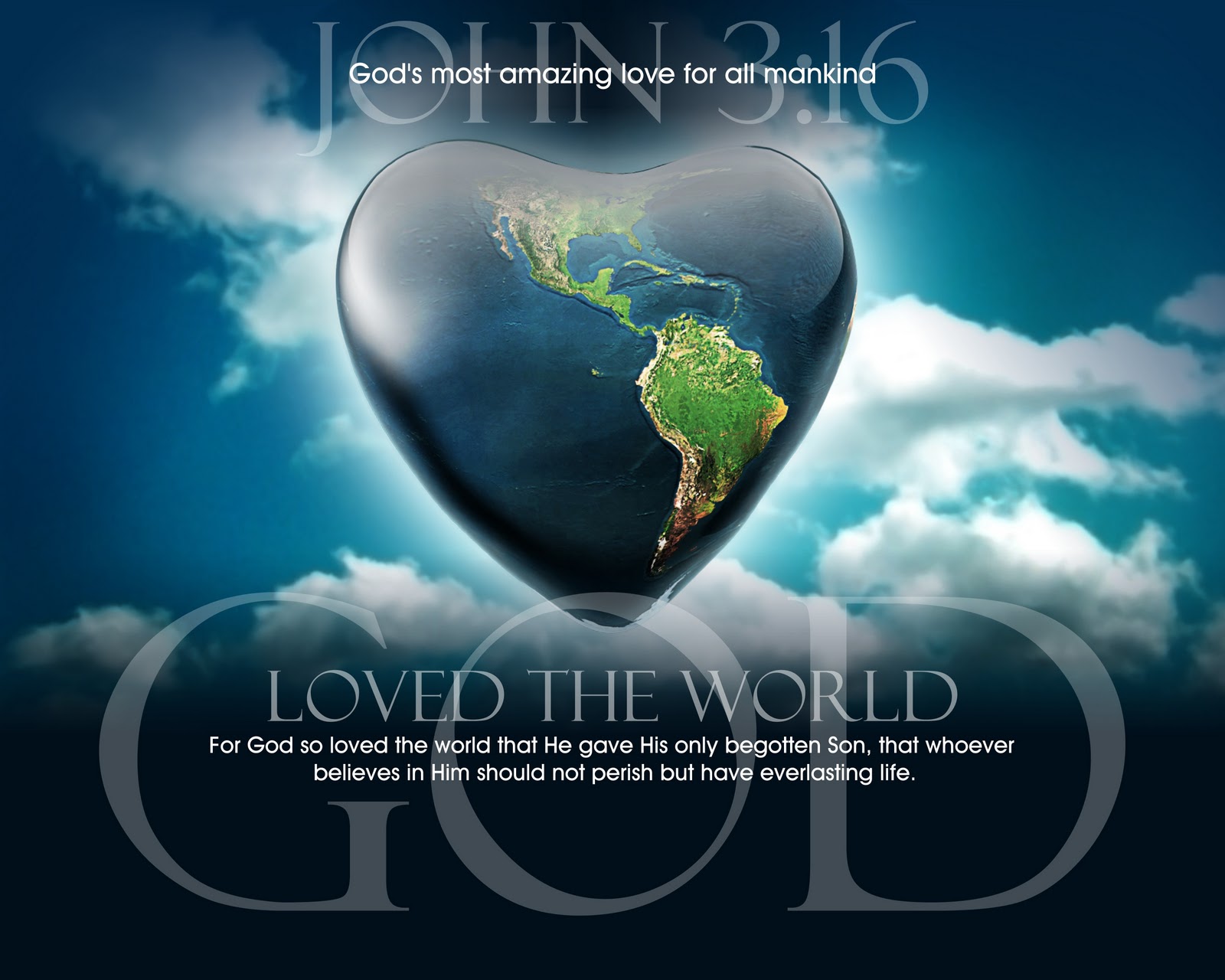 The God of Love For God So Loved the World