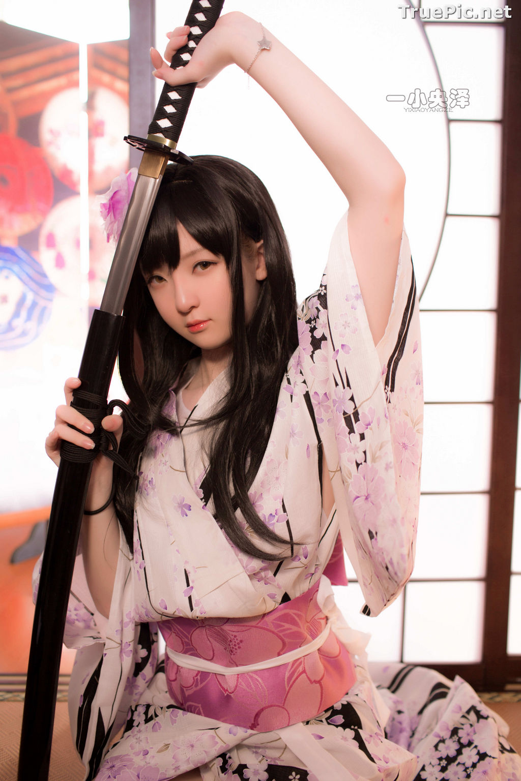 Image Coser@一小央泽 (yixiaoyangze) - Chinese Cute Model - Sexy Kendo Girl - TruePic.net - Picture-6