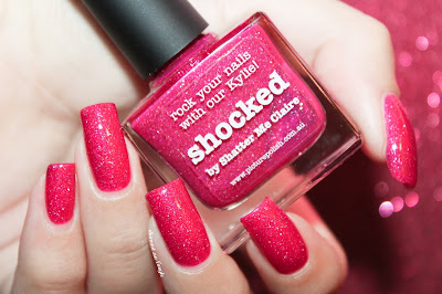 Swatch of the nail polish "Shocked" by Picture Polish