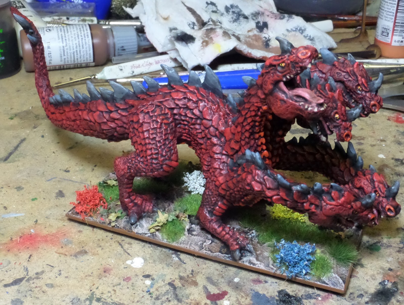 Yith's Wargaming Blog Reaper Bones Hydra