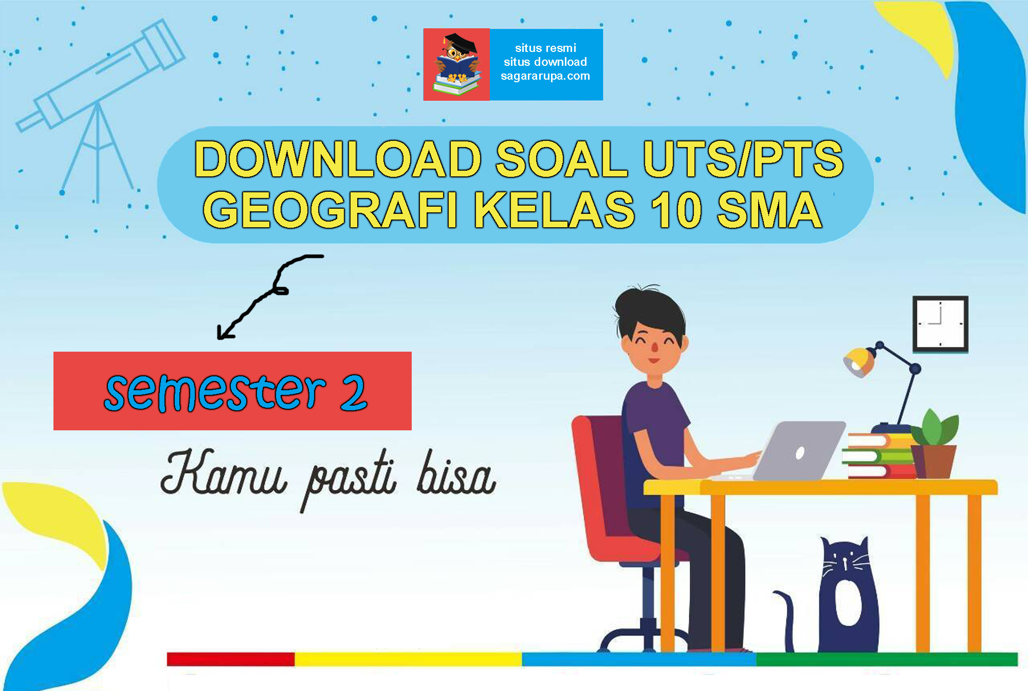 Contoh Soal UTS/PTS Geografi Kelas 10 SMA/MA Semester 2 Terbaru